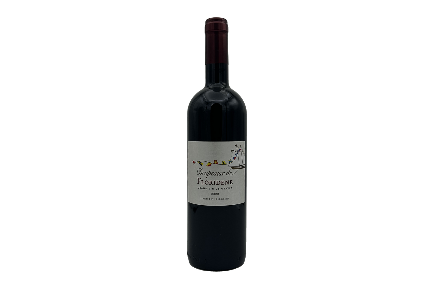 Fles Drapeaux de Floridène rouge