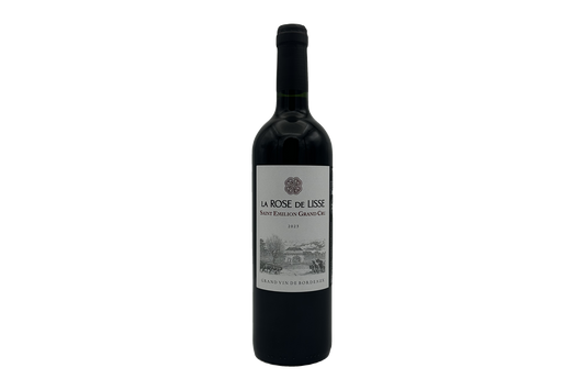Fles Château La Rose de Lisse, rode wijn uit Saint-Émilion Grand Cru