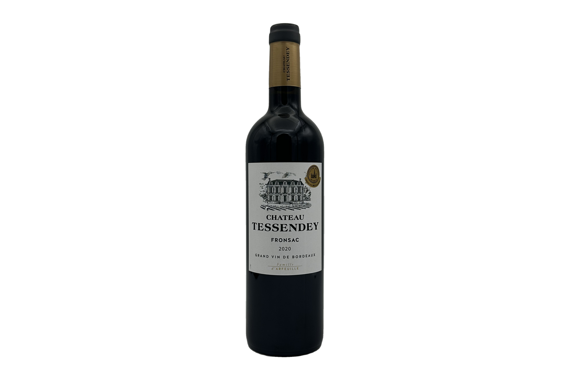 Fles Château Tessendey Fronsac