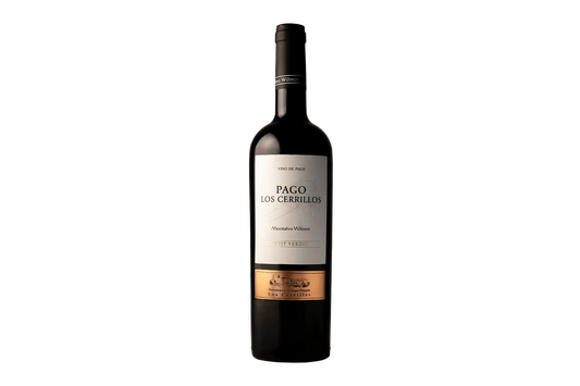 Montalvo Wilmot 2022 Pago los Cerillos Petit Verdot flesfoto